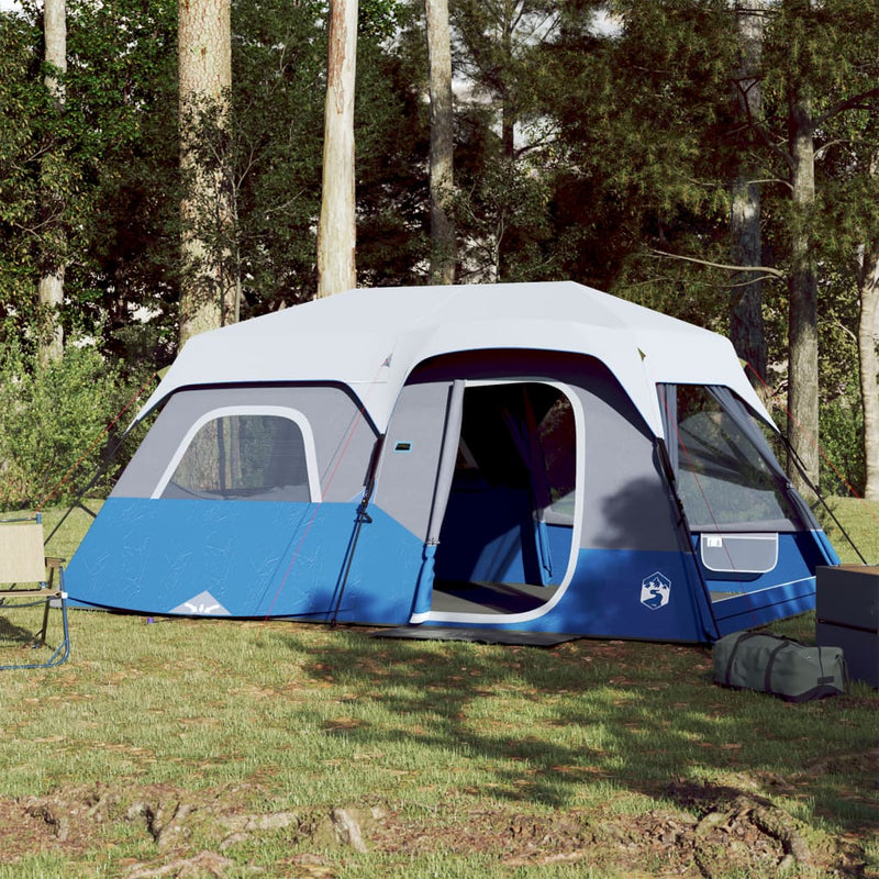Load image into Gallery viewer, Vidaxl tent 9-persoons waterdicht met led lichtgroen
