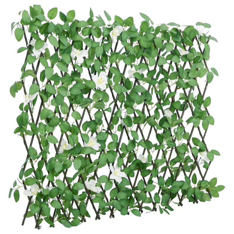 Load image into Gallery viewer, Vidaxl kunstplant klimop op latwerk 5 st uittrekbaar 186x30 cm groen
