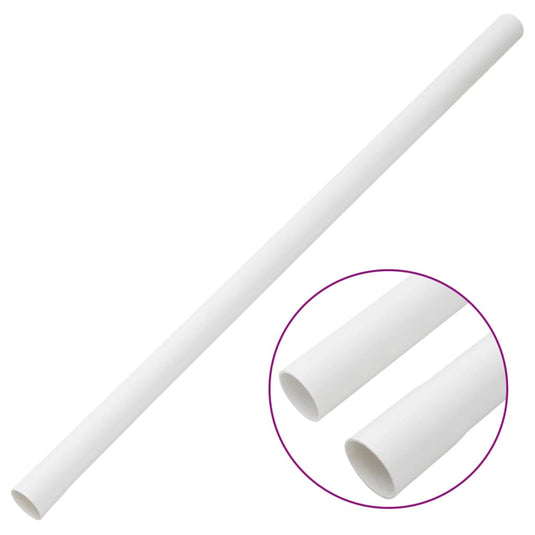 Vidaxl kabelgoten met klemmen ø30 mm 30 m pvc