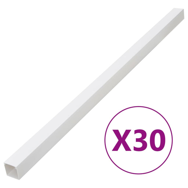 Load image into Gallery viewer, Vidaxl kabelgoot 50x25 mm 30 m pvc
