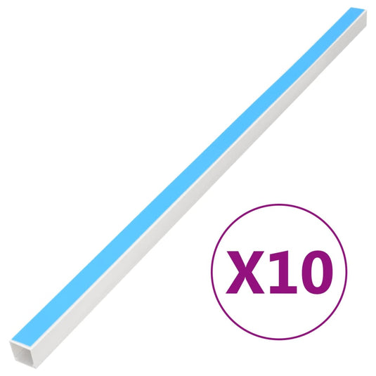 Vidaxl kabelgoot zelfklevend 25x16 mm 10 m pvc