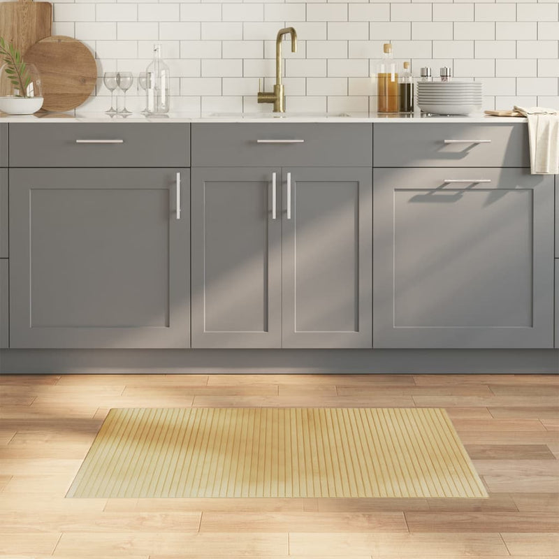 Load image into Gallery viewer, Vidaxl vloerkleed rechthoekig 60x100 cm bamboe lichtnaturel
