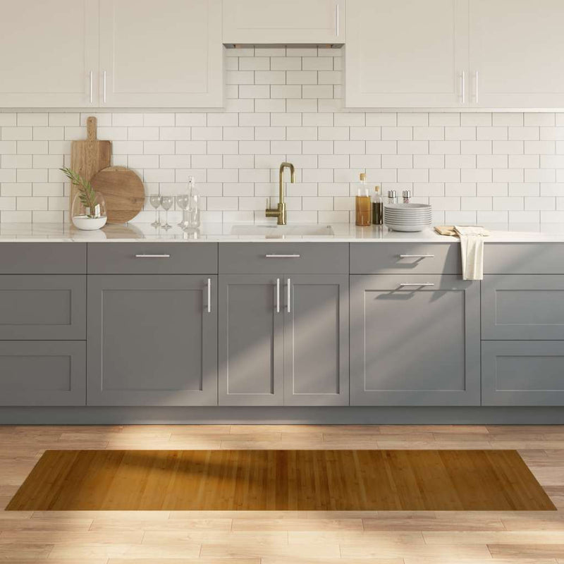 Load image into Gallery viewer, Vidaxl vloerkleed rechthoekig 60x200 cm bamboe bruin
