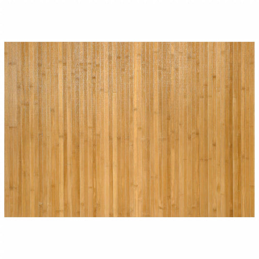Vidaxl vloerkleed rechthoekig 70x100 cm bamboe naturel