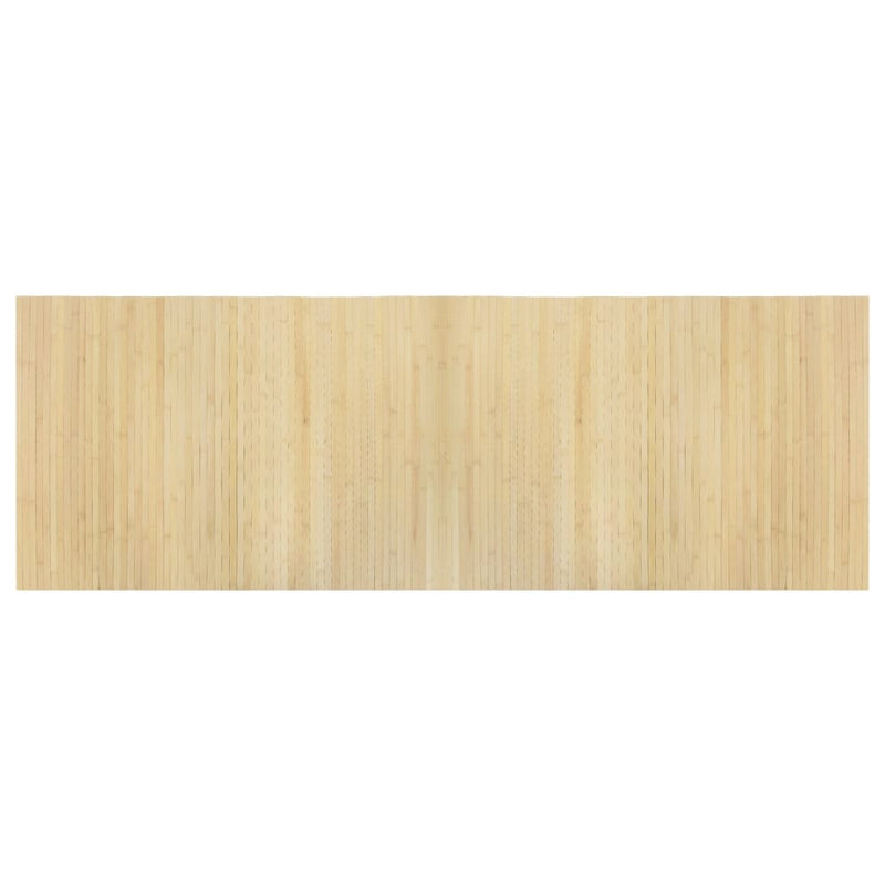 Load image into Gallery viewer, Vidaxl vloerkleed rechthoekig 70x200 cm bamboe lichtnaturel
