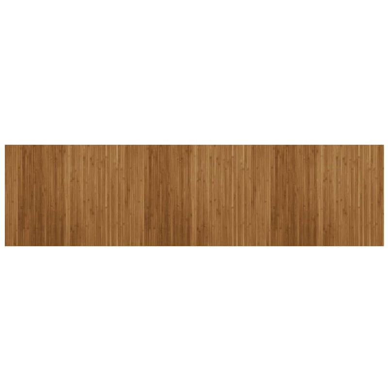 Load image into Gallery viewer, Vidaxl vloerkleed rechthoekig 80x300 cm bamboe bruin
