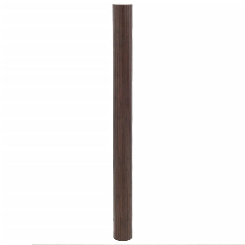 Load image into Gallery viewer, Vidaxl vloerkleed rechthoekig 80x500 cm bamboe donkerbruin
