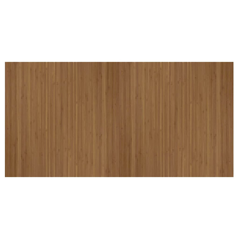 Load image into Gallery viewer, Vidaxl vloerkleed rechthoekig 100x200 cm bamboe bruin
