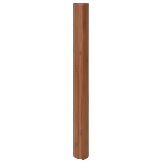 Vidaxl vloerkleed rechthoekig 100x200 cm bamboe bruin