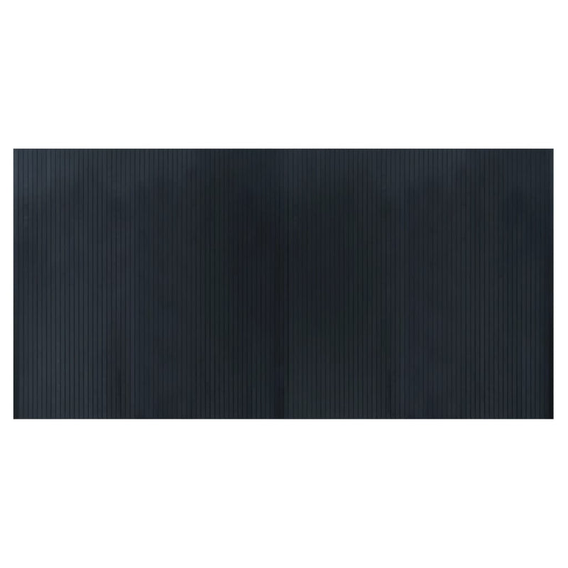 Load image into Gallery viewer, Vidaxl vloerkleed rechthoekig 100x200 cm bamboe grijs
