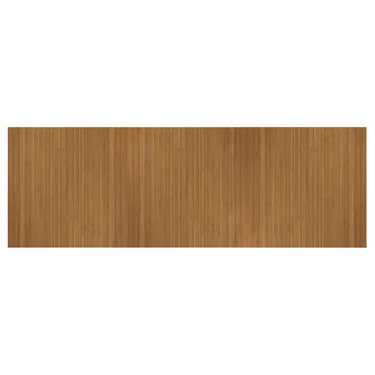 Vidaxl vloerkleed rechthoekig 100x300 cm bamboe bruin