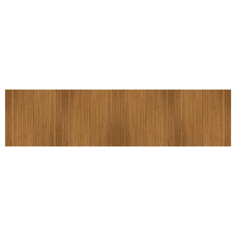 Load image into Gallery viewer, Vidaxl vloerkleed rechthoekig 100x400 cm bamboe bruin

