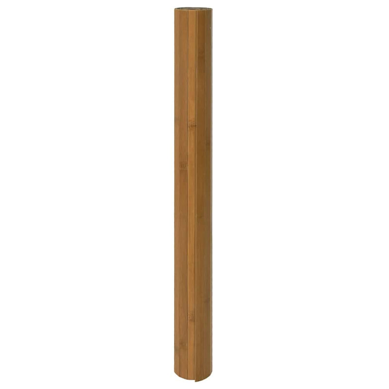 Load image into Gallery viewer, Vidaxl vloerkleed rechthoekig 100x400 cm bamboe bruin
