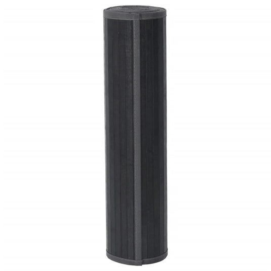 Vidaxl vloerkleed rechthoekig 60x100 cm bamboe grijs