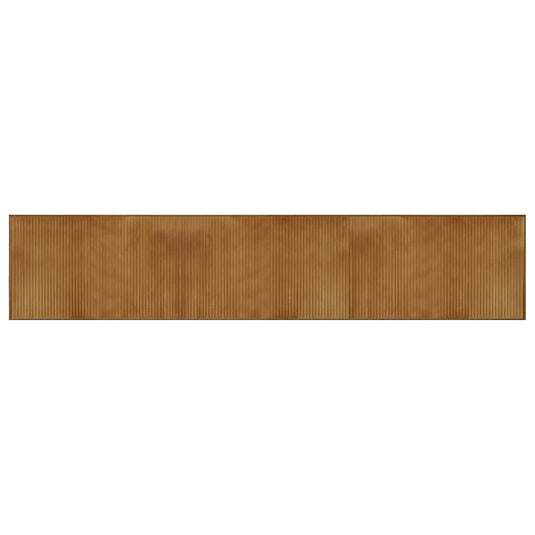 Vidaxl vloerkleed rechthoekig 60x300 cm bamboe bruin
