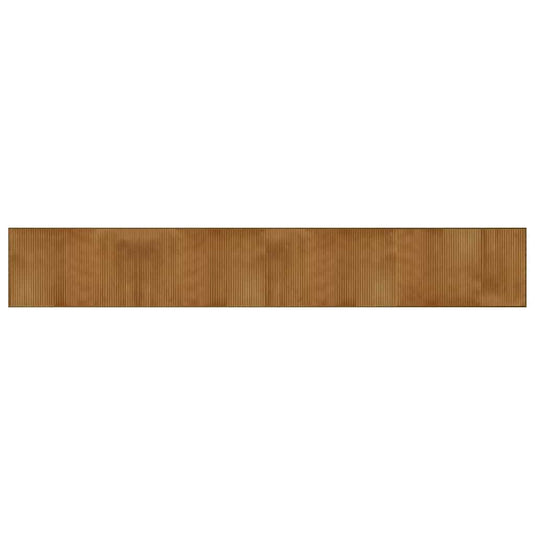 Vidaxl vloerkleed rechthoekig 60x400 cm bamboe bruin