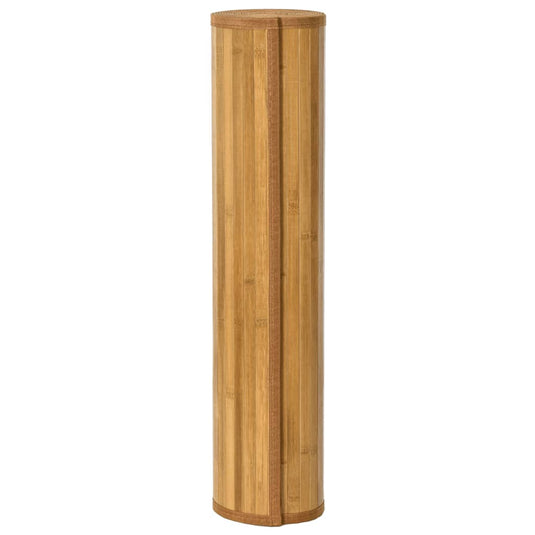 Vidaxl vloerkleed rechthoekig 60x1000 cm bamboe naturel