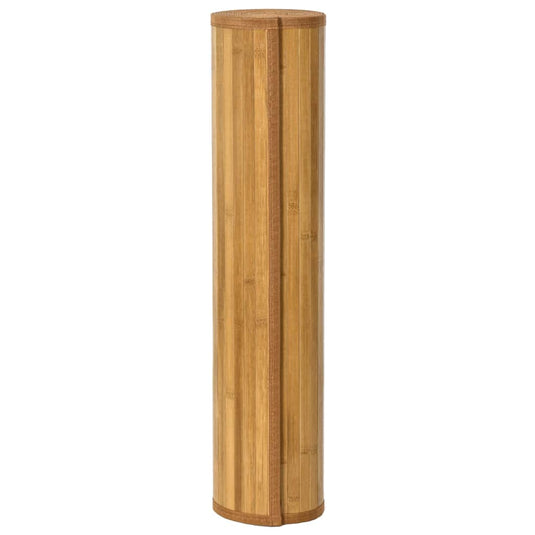 Vidaxl vloerkleed rechthoekig 70x200 cm bamboe naturel