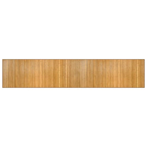 Vidaxl vloerkleed rechthoekig 80x400 cm bamboe naturel
