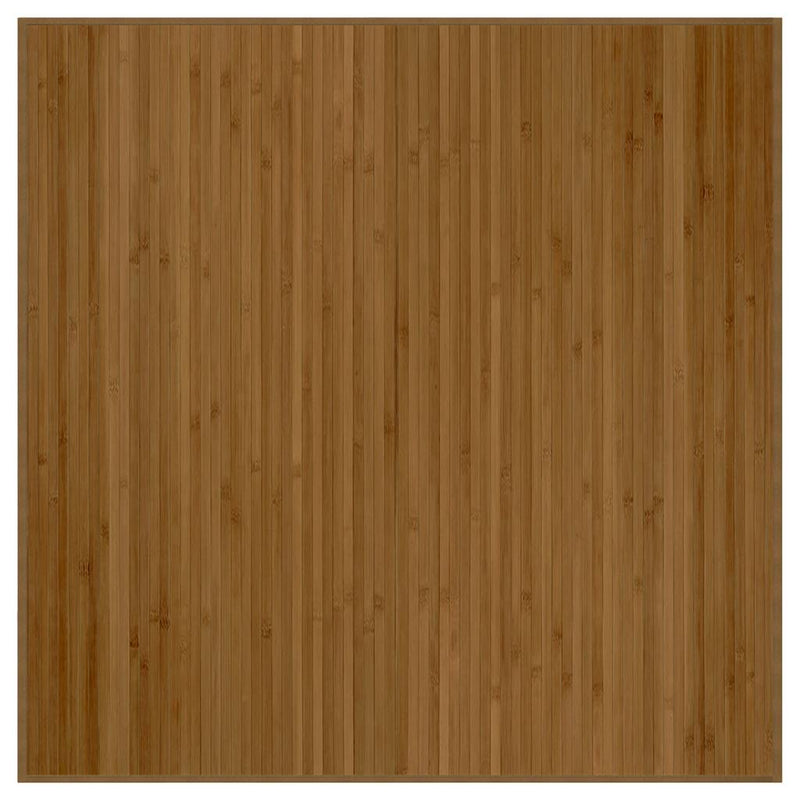 Load image into Gallery viewer, Vidaxl vloerkleed vierkant 100x100 cm bamboe bruin
