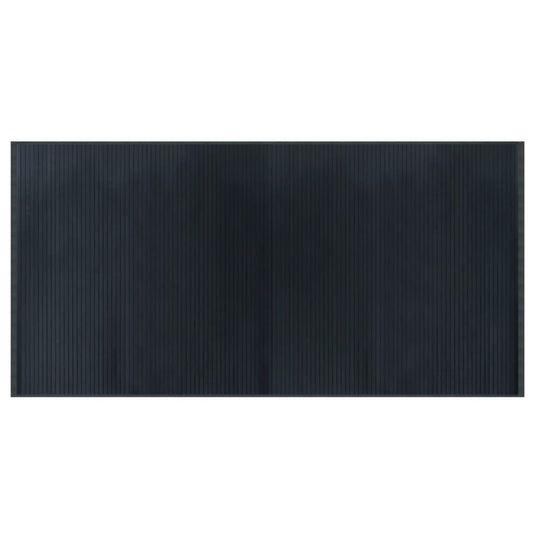 Vidaxl vloerkleed rechthoekig 100x200 cm bamboe grijs