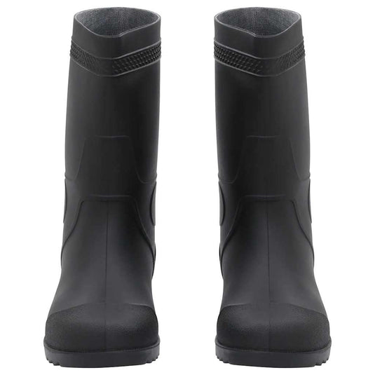Vidaxl regenlaarzen maat 41 pvc zwart