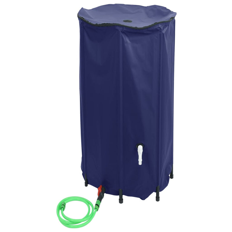 Load image into Gallery viewer, Vidaxl watertank met kraan opvouwbaar 380 l pvc
