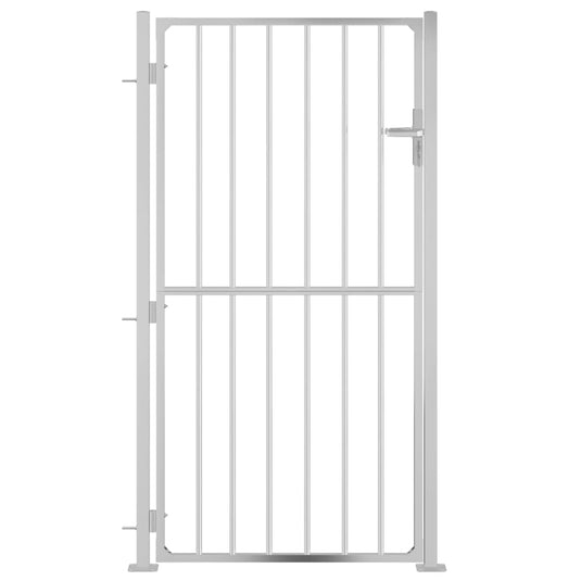 VidaXL Poort 100x180 cm roestvrij staal