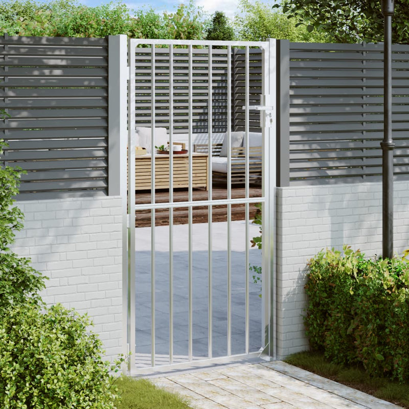 Load image into Gallery viewer, VidaXL Poort 100x180 cm roestvrij staal
