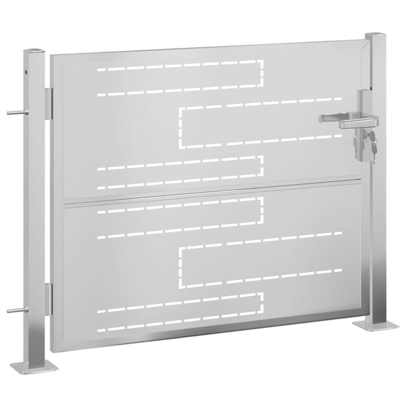 Load image into Gallery viewer, VidaXL Poort 100x75 cm roestvrij staal
