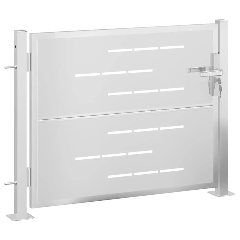 Load image into Gallery viewer, VidaXL Poort 100x75 cm roestvrij staal

