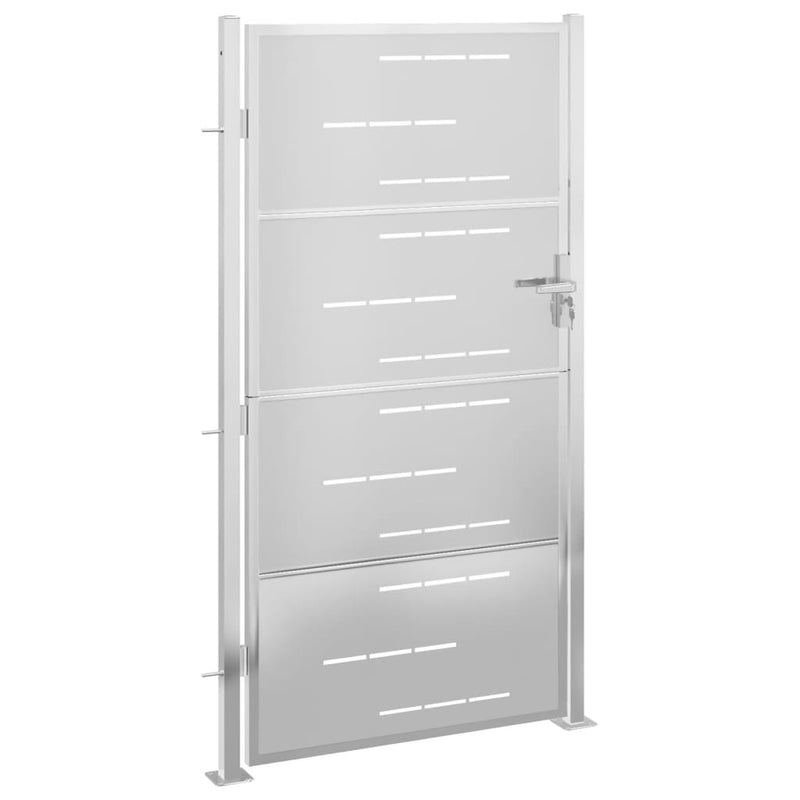 Load image into Gallery viewer, VidaXL Poort 100x180 cm roestvrij staal
