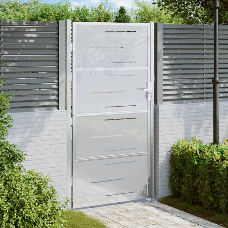 Load image into Gallery viewer, VidaXL Poort 100x180 cm roestvrij staal

