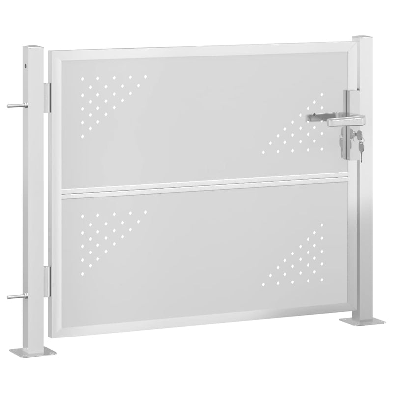 Load image into Gallery viewer, VidaXL Poort 100x75 cm roestvrij staal

