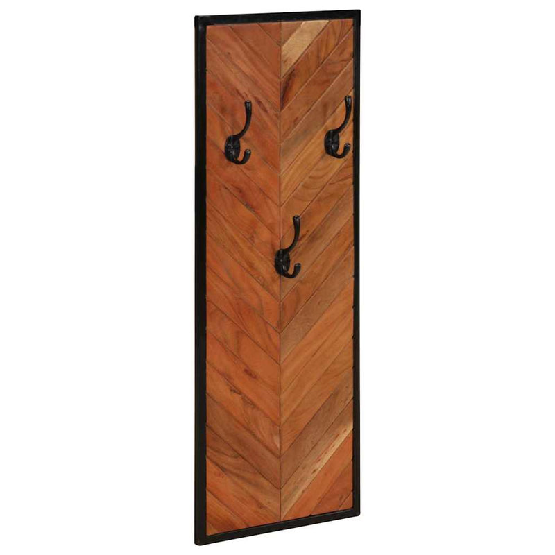 Afbeelding laden in galerijviewer, Vidaxl kapstokken 2 st 35x1x90 cm massief acaciahout
