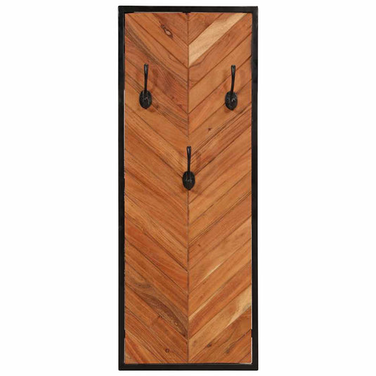 Vidaxl kapstokken 2 st 35x1x90 cm massief acaciahout