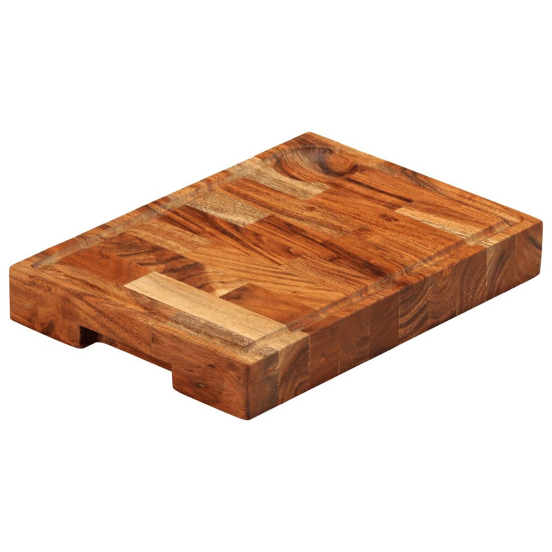 Load image into Gallery viewer, Vidaxl hakblok 30x21x4 cm massief acaciahout
