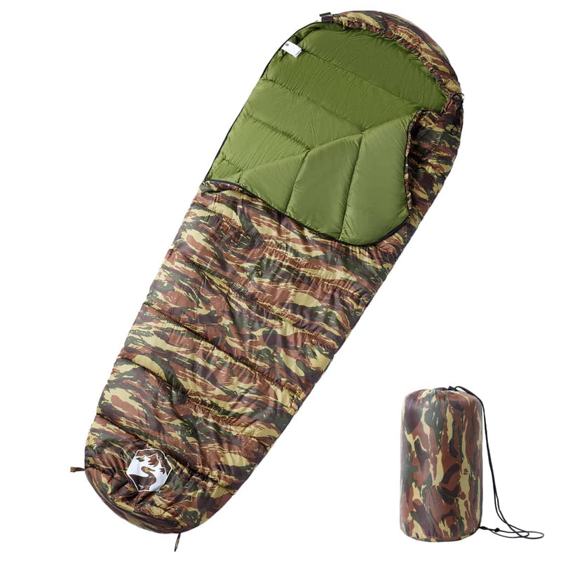 Load image into Gallery viewer, Vidaxl slaapzak mummie voor volwassenen camping 3 seizoenen
