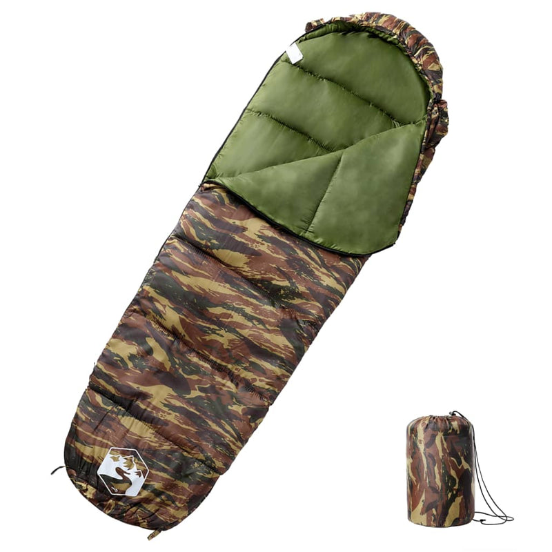 Load image into Gallery viewer, Vidaxl slaapzak mummie voor volwassenen camping 3 seizoenen
