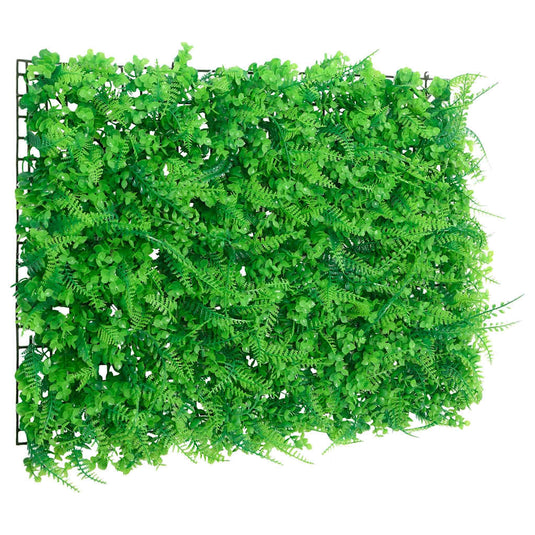 Vidaxl hek met kunstvarenblad 6 st 40x60 cm groen