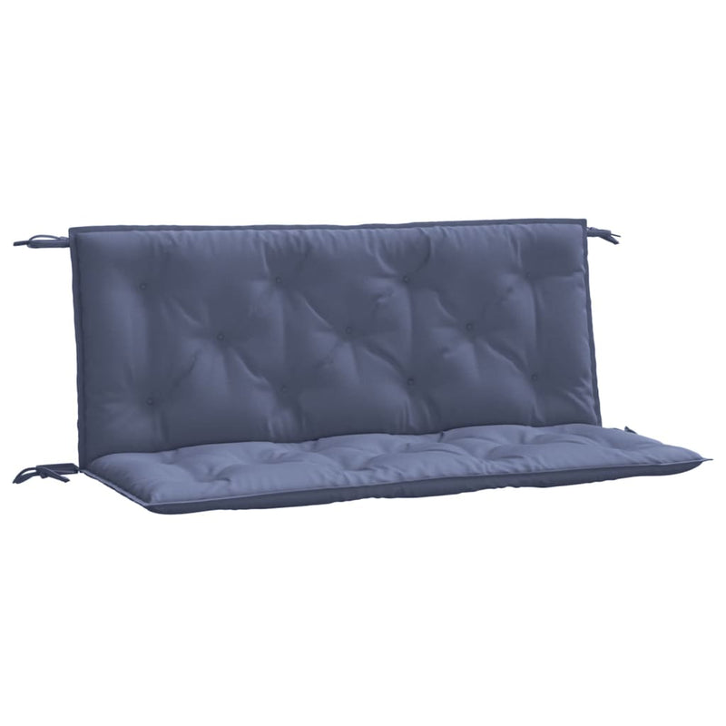 Load image into Gallery viewer, Vidaxl tuinbankkussens 2 st 120x50x7 cm oxford stof marineblauw
