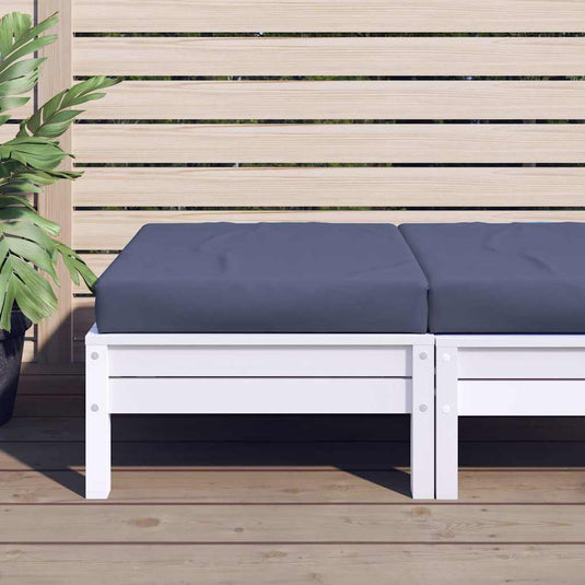 Vidaxl palletkussen 60x60x9,5 cm oxford stof marineblauw