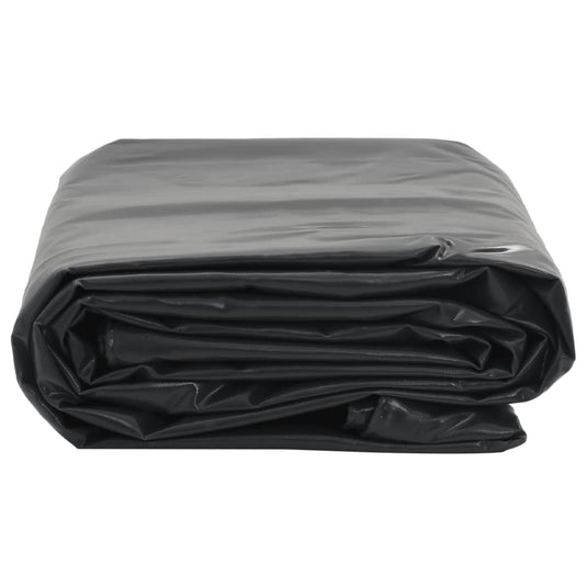 Vidaxl dekzeil 650 g m² 5x5 m antracietkleurig