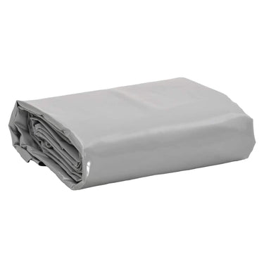 Vidaxl dekzeil 650 g m² 5x8 m grijs