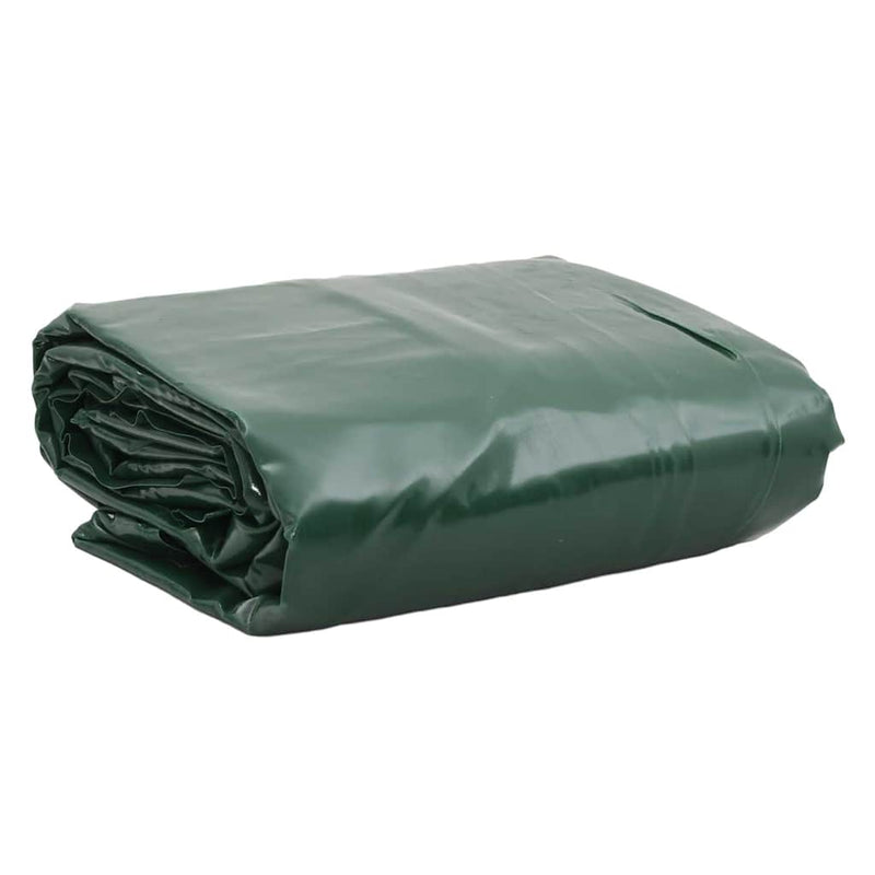 Afbeelding laden in galerijviewer, Vidaxl dekzeil 650 g m² 1,5x10 m groen
