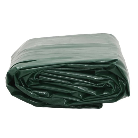 Vidaxl dekzeil 650 g m² 5x8 m groen