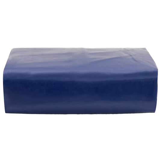 Vidaxl dekzeil 650 g m² 2,5x3,5 m blauw