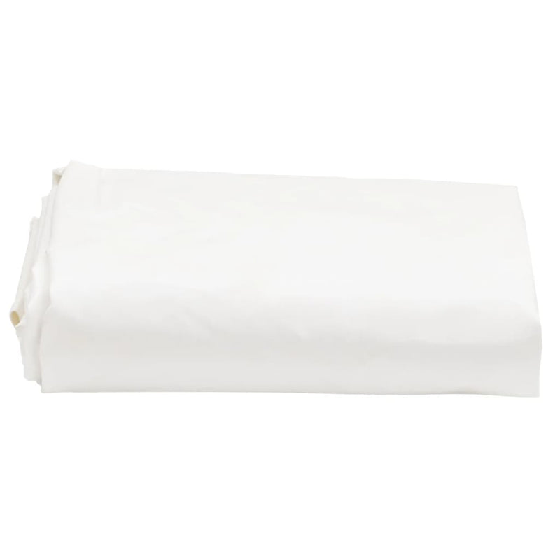 Load image into Gallery viewer, Vidaxl dekzeil 650 g m² ø 3 m wit
