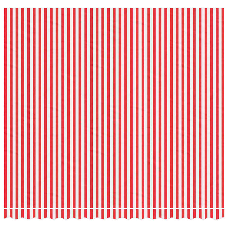 Load image into Gallery viewer, Vidaxl vervangingsdoek voor luifel 400x350 cm polyester rood en wit
