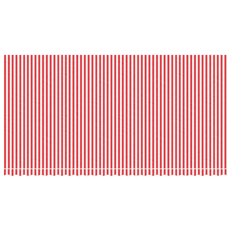 Load image into Gallery viewer, Vidaxl vervangingsdoek voor luifel gestreept 6x3 m rood en wit
